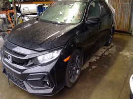 2020 HONDA CIVIC HATCHBACK, BLACK, 1.5L TURBO, AT.   A25200